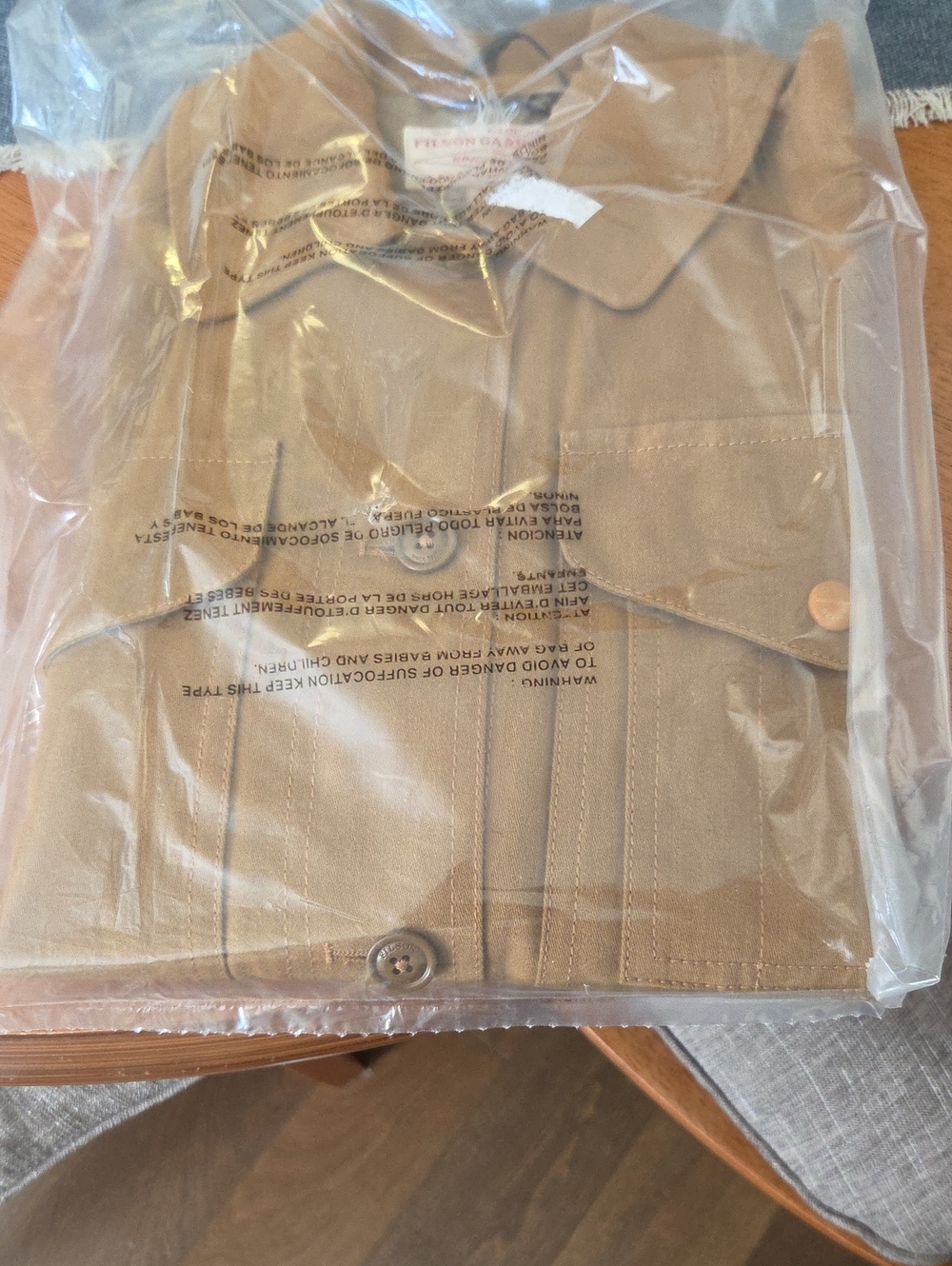 Women's FILSON classic Jacket Never Worn Still Has Tags. Paid 395.00 For It!